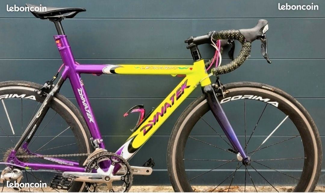 Velo route course CLM DYNATEK TRI TT CARBONE ALU Leonardo columbus italien (image 8)