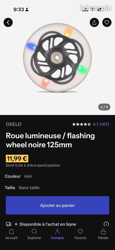 Trottinette roues lumineuses, pour plus de fun ! - Micro Mobility