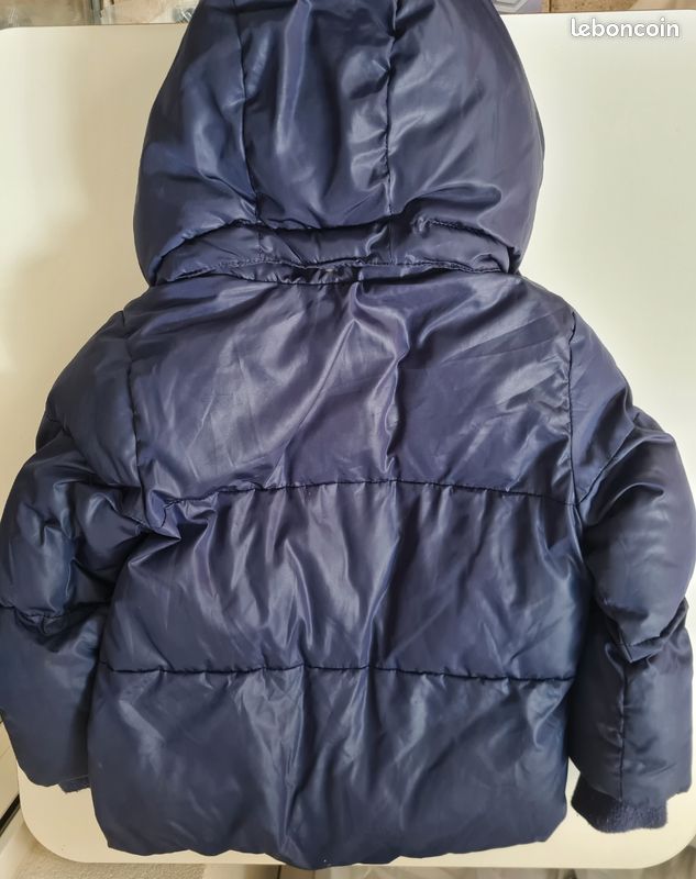 Parka H&M Rembourré Vert - Taille 2, Neuf Avec Étiquettes