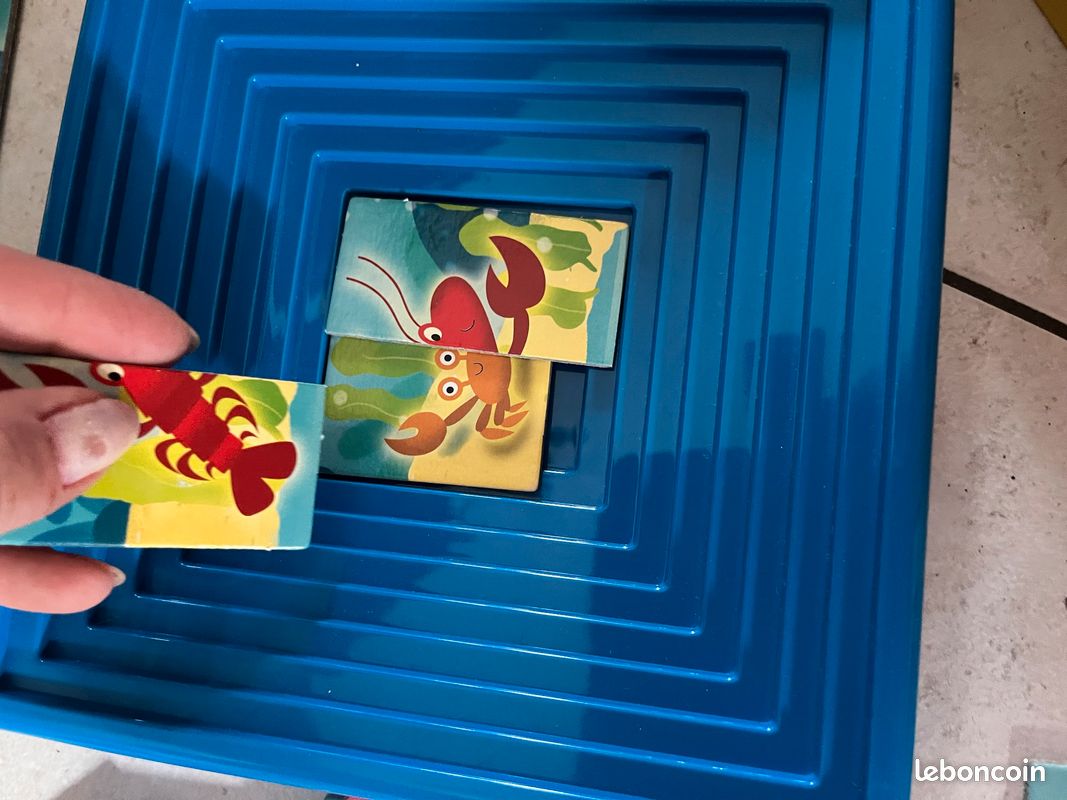 Puzzle progressif complet thème de la mer (image 7)