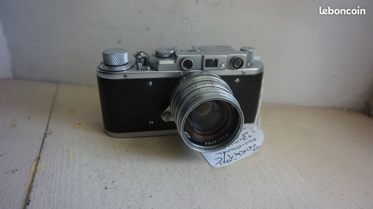 Zorki I C de 1952, Jupiter 8 même année, fonctionnels, étui special big nose, Lire... (image 3)