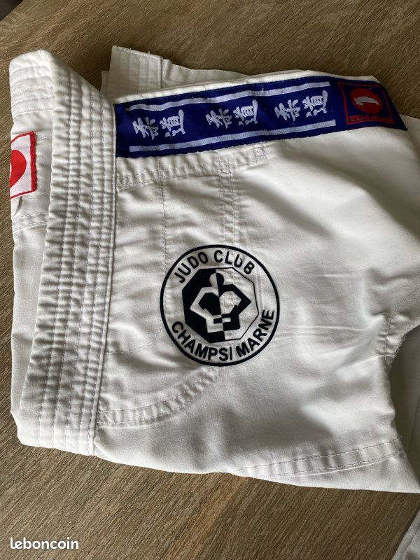 Lot de 2 Kimonos judo enfant 100-120cm (image 3)
