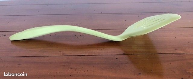2 spatules de Cuisine neuves en Silicone vert -marque Orka - Antiadhésif - Résistant à la Chaleur (image 7)