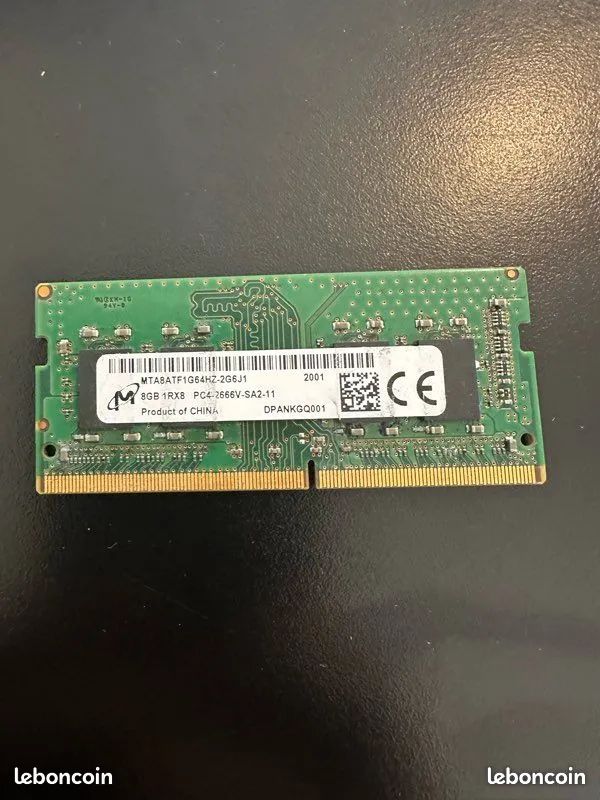 Kimtigo Module de mémoire RAM DDR4 16 Go (2 x 8 Go) UDIMM 2666 MHz PC4-21300 CL19 sans Tampon non ECC PC4-21300 CL19 1,2 V 288 Broches