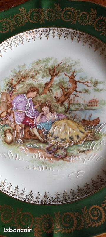 Assiettes décoratives vintage (image 4)