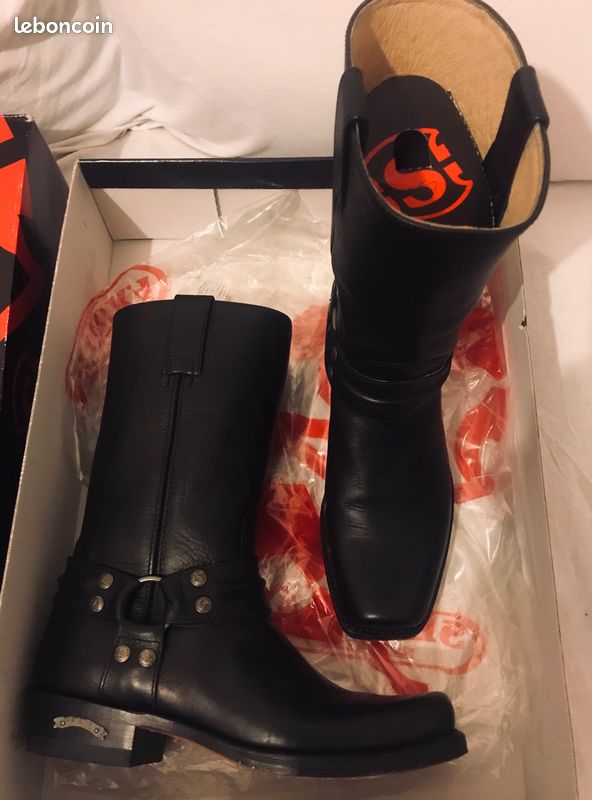 Santiags en cuir Sendra Femme et homme (image 2)