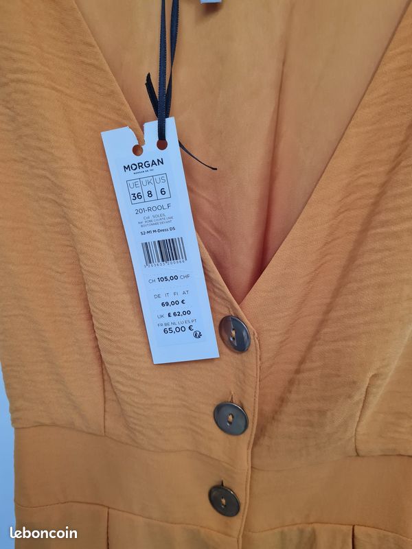 Robe Asymétrique Mustard Seed, Taille S, Couleur Saumon, Neuve Avec étiquettes – Parfaite Pour Soirée