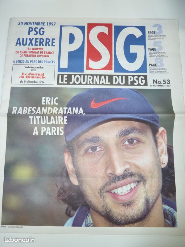 Lot De Cartes Postales PSG Saison 1997/98 - Vintage Paris Saint-Germain