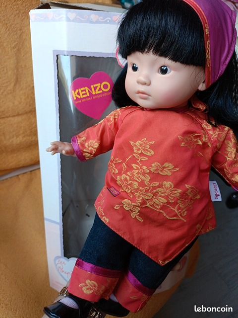 2001 Corolle Les Cheries 13 Clara Doll RED Hair Freckles Collectible 2001 Corolle Les Cheries 13 Clara Doll RED Hair Freckles Collectible
