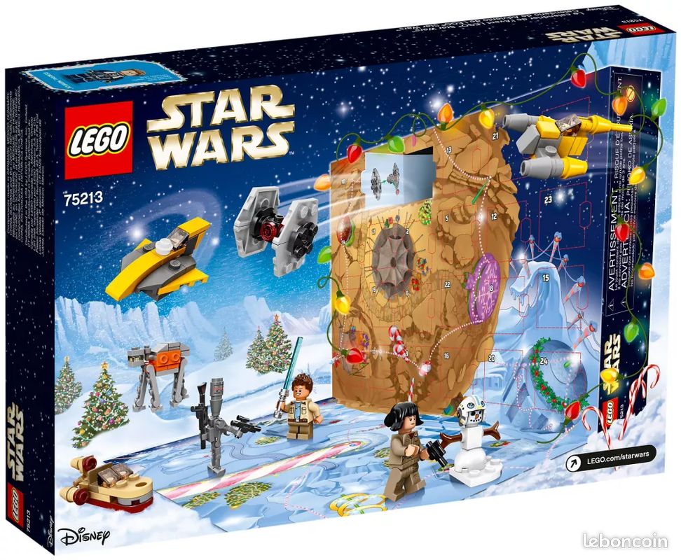 LEGO Star Wars 75213 : calendrier de l'avent Lego Star Wars 2018 (Star Wars Advent Calendar 2018) (image 2)