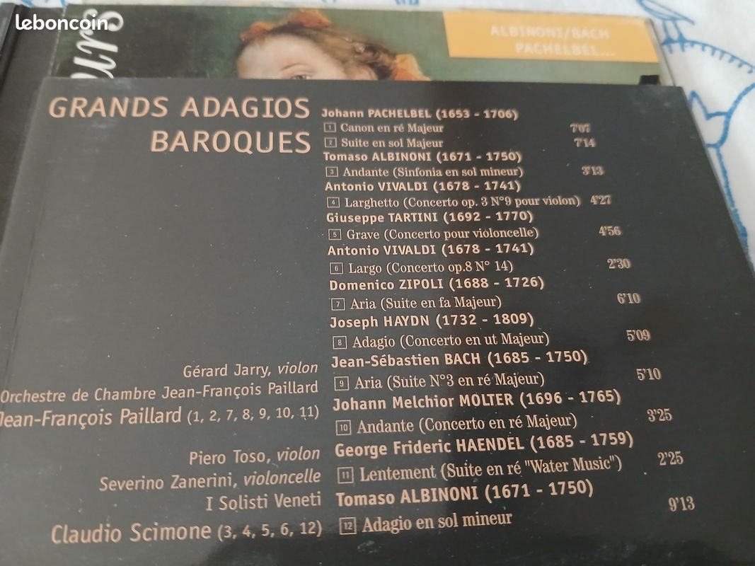 CD les grands Adagios baroques (image 3)