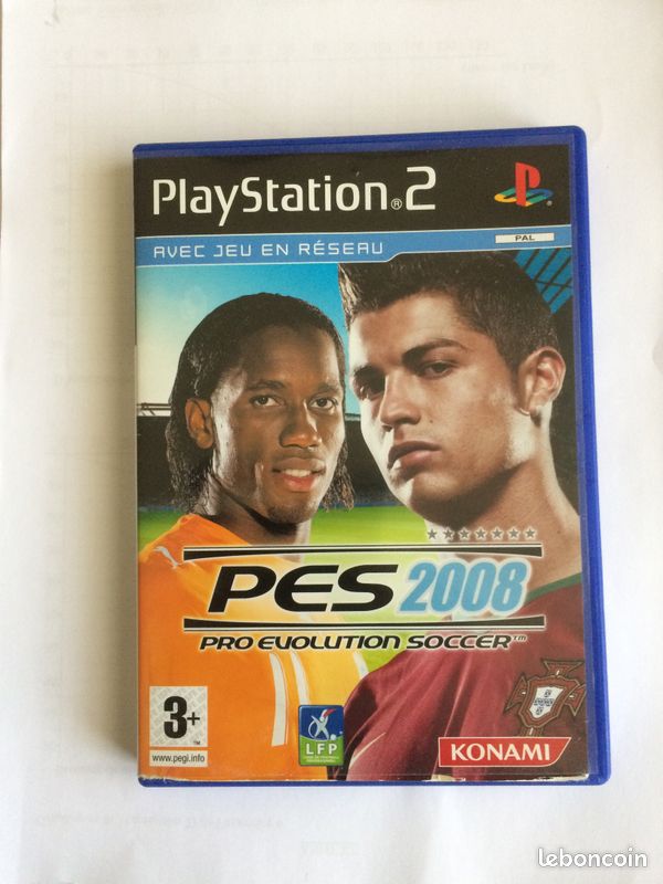 PS2-PES 2008-pro evolution soccer (image 1)
