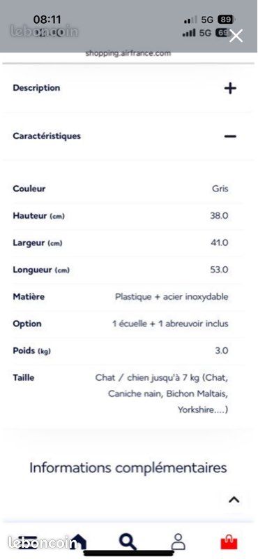 Caisse de transport agréé avion (image 2)