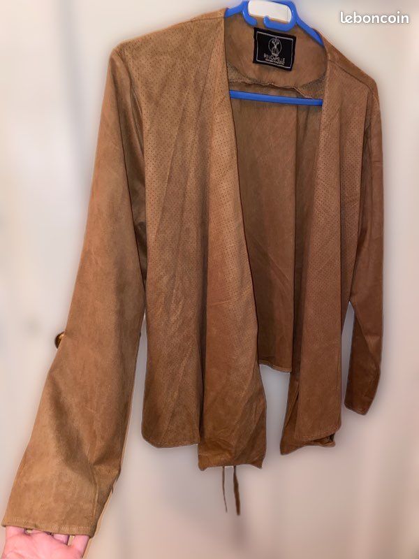 Veste daim taille s (image 1)