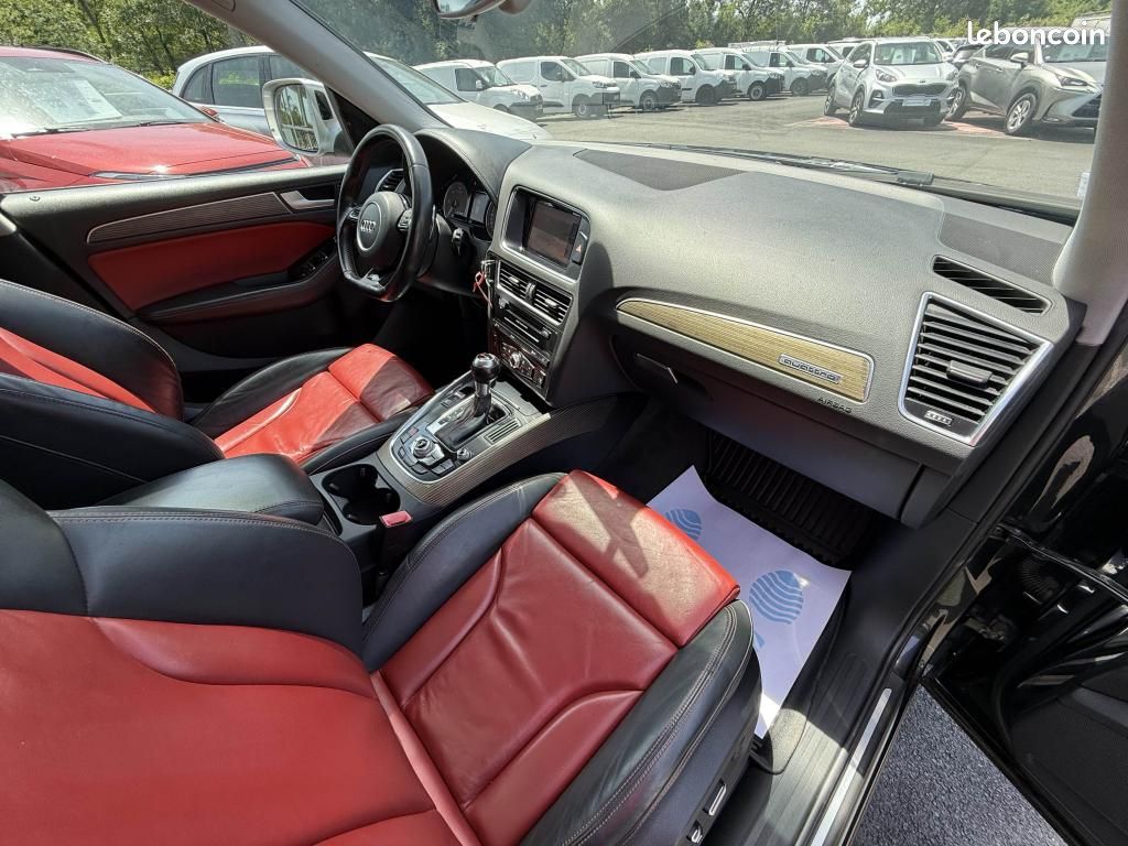 AUDI Q5 S Quattro 3.0 V6 BiTDI DPF - 313 - BVA Tiptronic S GPS + TOIT OUVRANT + RADAR AR (image 15)