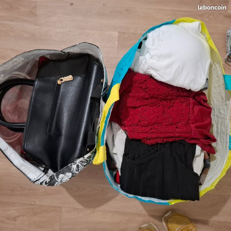 Lot De Vêtements Femme Taille 38 - Occasion Très Bon état, Multicouleur, Plusieurs Pièces (t-shirts, Etc.)