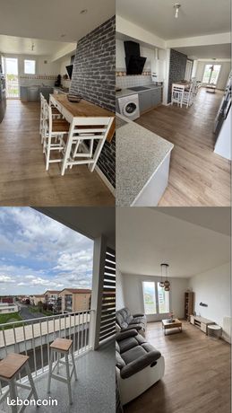 À louer – Appartement T3 meublé – Tarbes, Cité Panorama – 63 m² – 650/mois CC