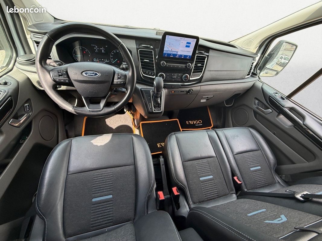 FORD TRANSIT CUSTOM 300 2.0 170 ch L2H1 LONG ACTIVE BVA - ATTELAGE - GALLERIE - CAMERA (image 4)