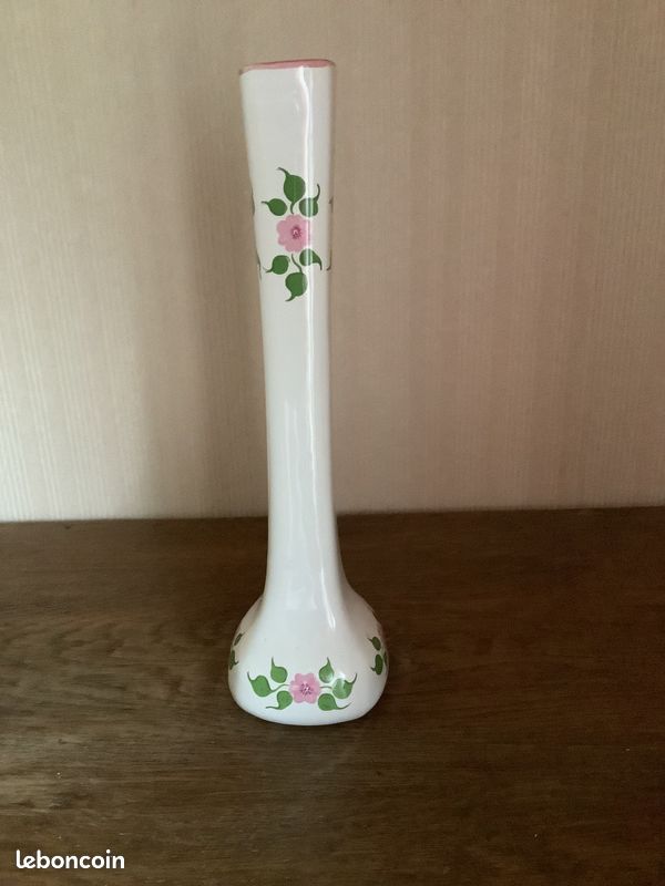 Vase soliflore signé Saint Alban 1970 - Décoration