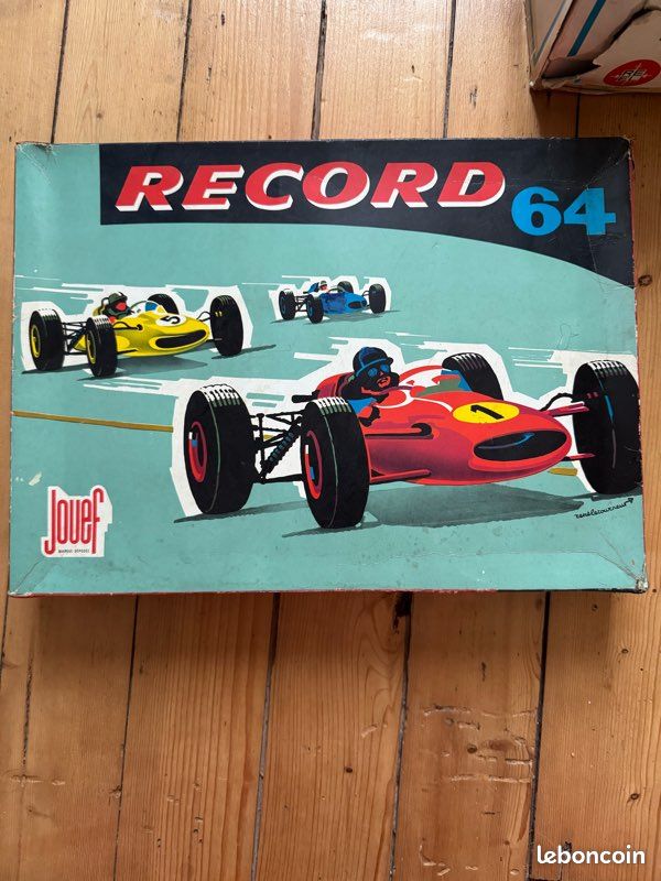 Circuit Jouef Record 64 – Voiture Ford GT Baby Junior, France, D'occasion (incomplet)