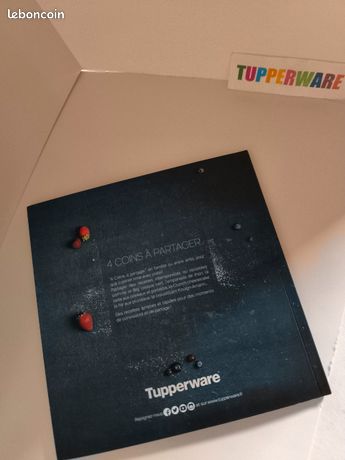 Livre tupperware 4 coins a partager livre de cuisine tupperware