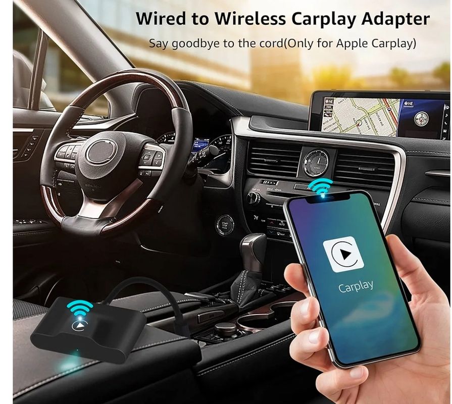 Appl Adaptateur carplay voiture sans fil - Équipement auto