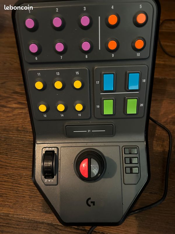 Volant pédalier joystick (image 4)