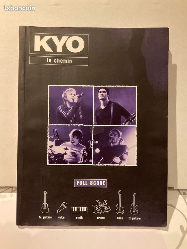 Livre KYO Le Chemin (image 1)