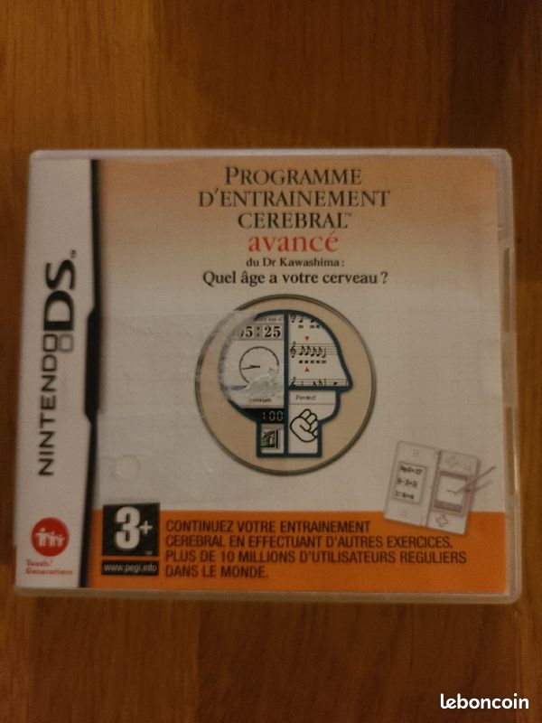 Jeu DS Programme d'entraînement cérébral (image 1)