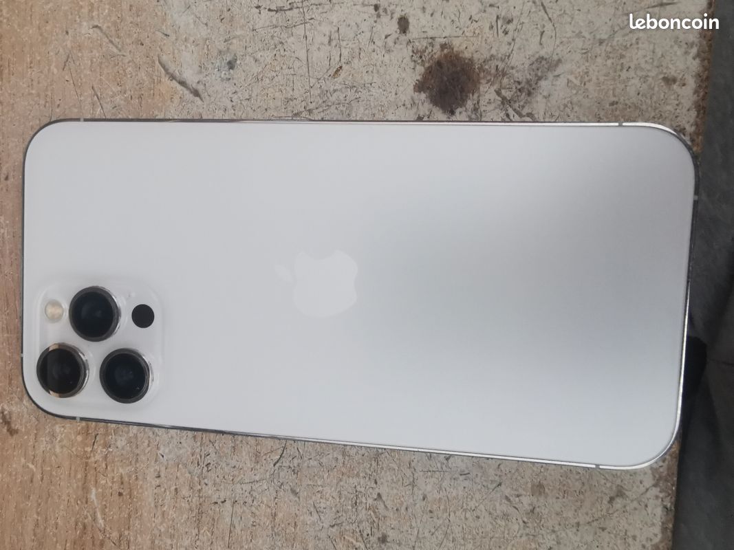 Châssis Arrière Blanc Pour IPhone 12 Pro Max - Remplacement