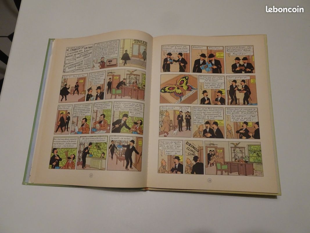 Bd : tintin 13 : les 7 boules de cristal . B36 (image 11)