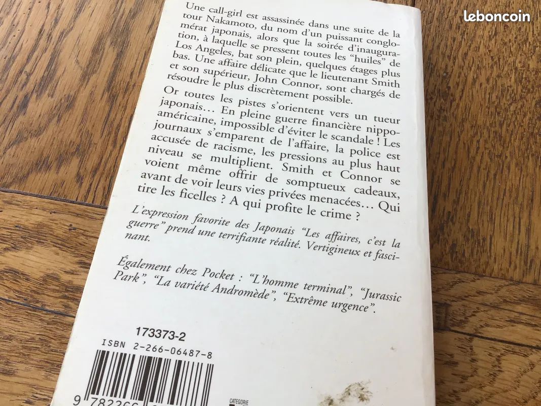 Soleil Levant - Michael Crichton (image 3)