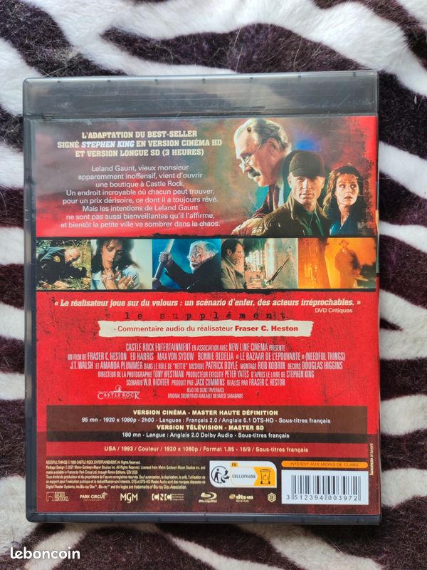 Le bazaar des épouvantes bluray (image 2)