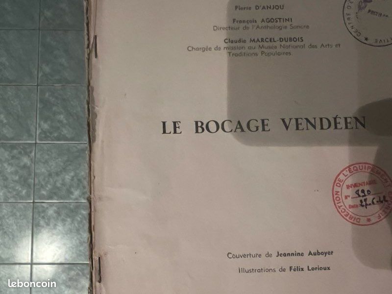 Titre : Rare : Portfolio Folklore Français - Chansons & Danses - Illus. F. Lorioux (image 1)