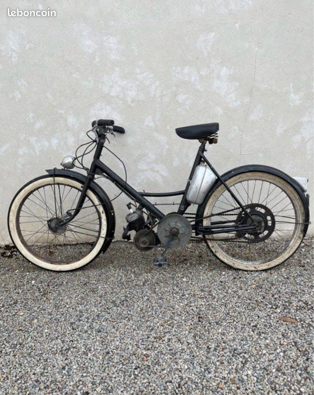 Ancien cyclomoteur Cazenave / Semper - moteur Vap 57 - Motos