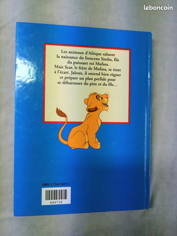 Livre Disney Le Roi Lion (image 2)