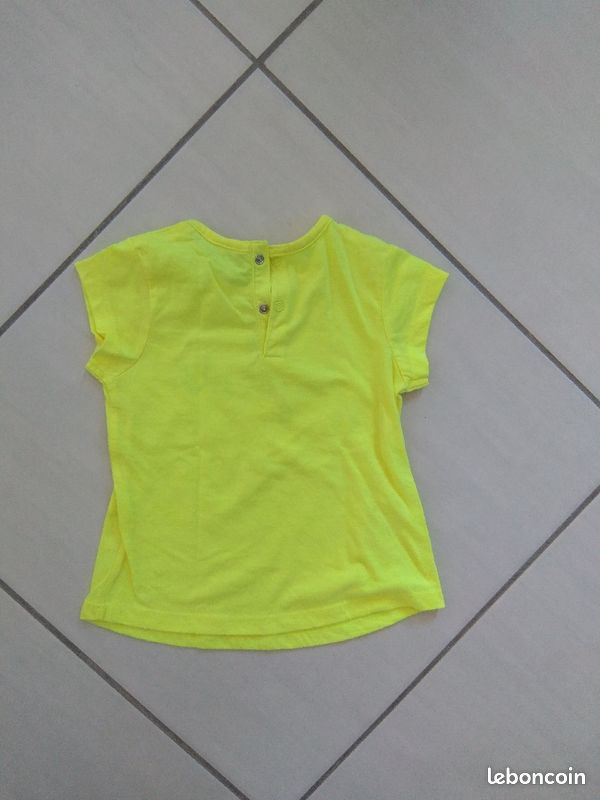 T-shirt fille 18 mois (image 2)