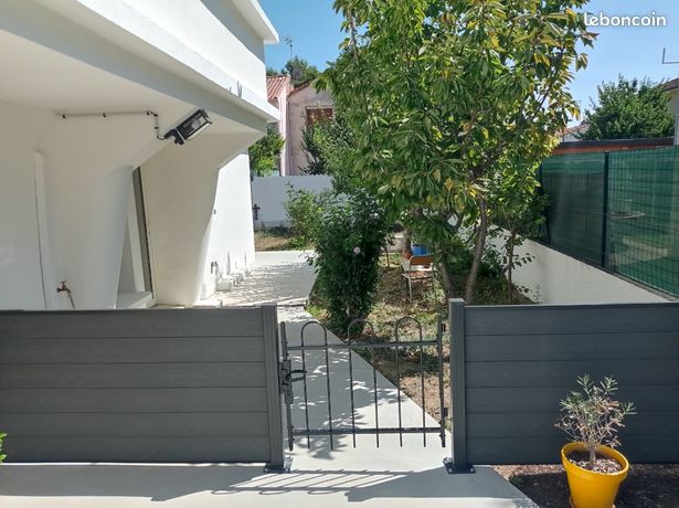 Location temporaire rdc de maison avec jardin mai et juin 2025