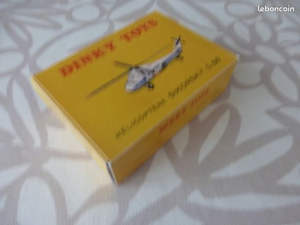 Dinky Toys Hélicoptère Sikorsky S.58 N°60D - Boîte Sabena - France