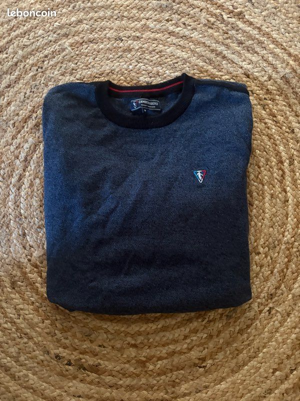 Pull Camberabero Bleu Taille M col rond (image 1)