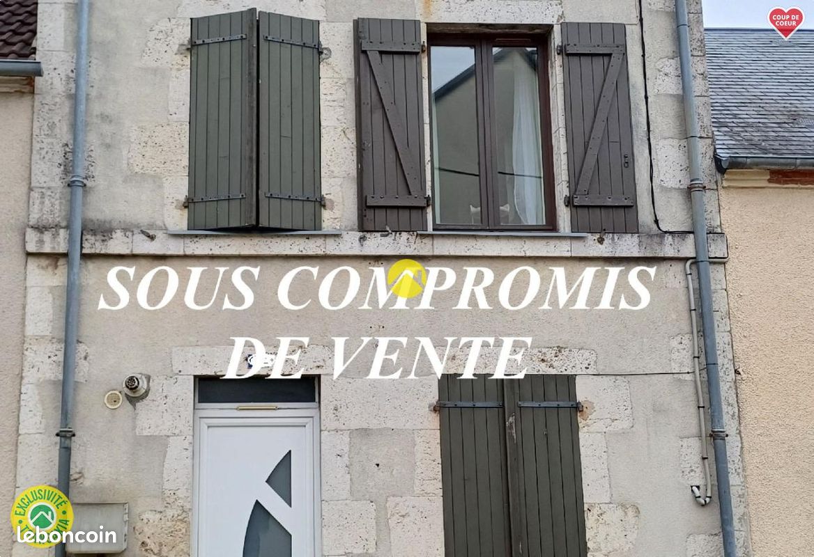 Maison 3 pièces 55 m² · à Chârost · 55 m² · 57 500 €