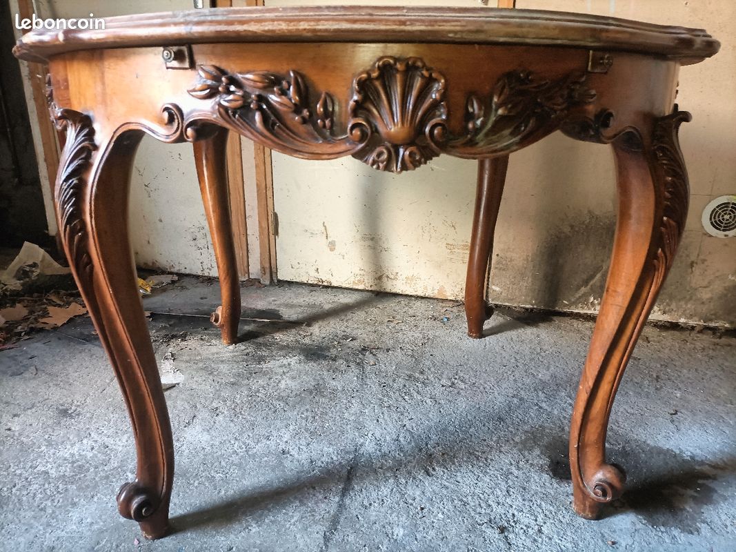 Table en bois (à poncer) (image 2)