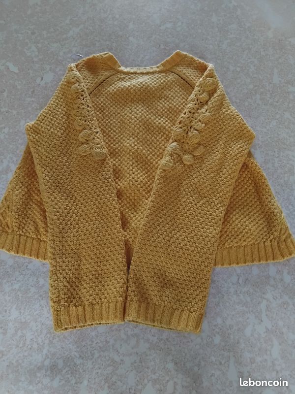 Cardigan Fille Catimini - Taille 4 Ans - Occasion En Très Bon État