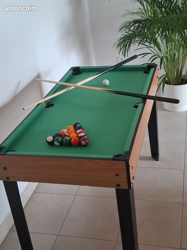 Table Multi-jeux / Baby-foot / Billard / Ping-pong / Air Hockey - Très bon état (image 11)
