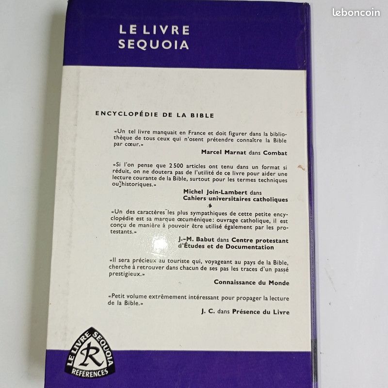 1961 livre encyclopédie de la Bible (image 3)