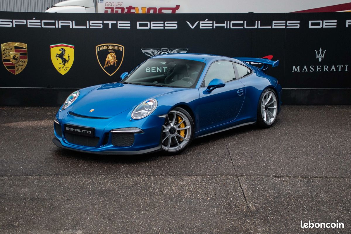 PORSCHE 991 GT3 - 3.8l - 475ch - BLEU SAPHIRE (image 1)