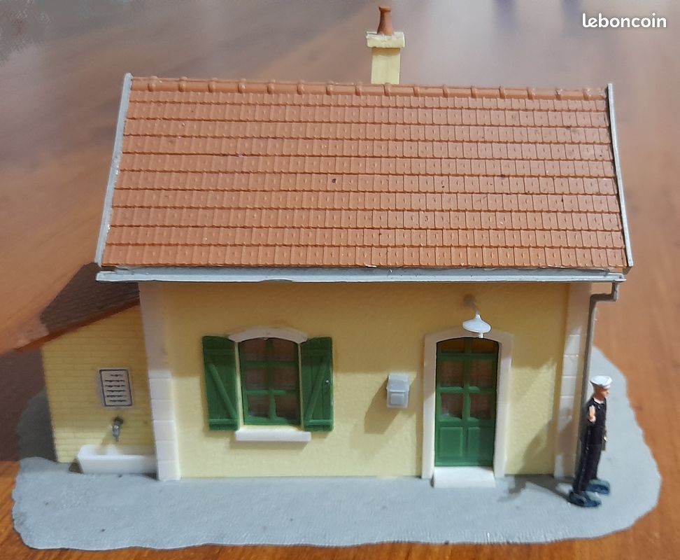 Maquette Maison Garde Barrières Jouef - Échelle HO - Occasion - Fabriqué En France