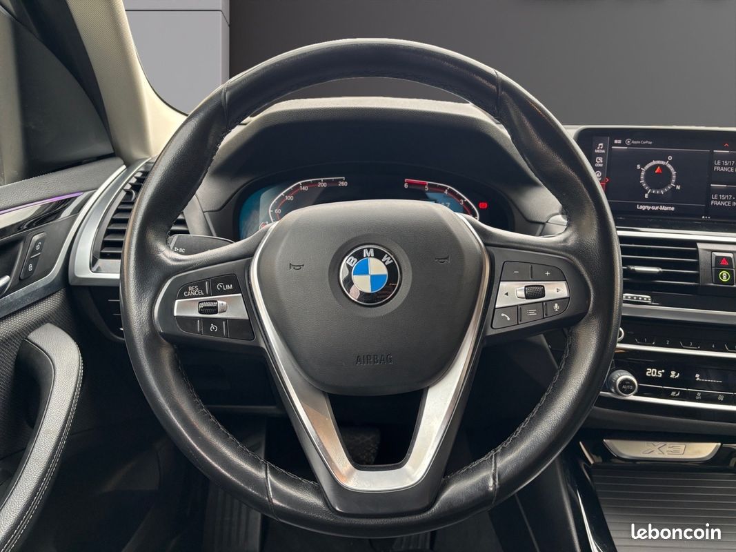 BMW X3 G01 xDrive20d 190ch BVA8 xLine - Entretien BMW - Caméra de Recul - FR (image 11)