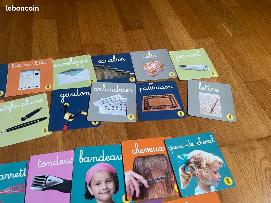 1 lot de 42 cartes-mots pour développer le vocabulaire, relatif à 3 thèmes (image 12)