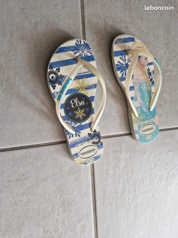 Tons havaianas 30 la reine des neiges Chaussures